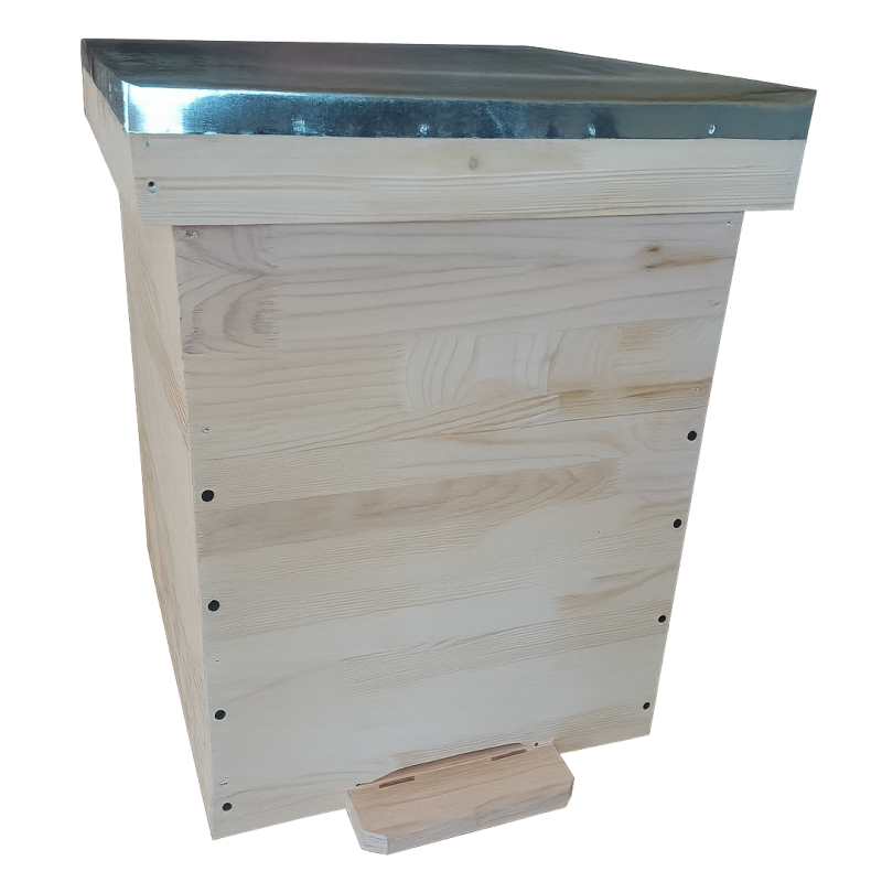 Stup vertical Dadant pentru 10 rame cu magazie 1 / 2